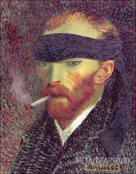 Solid Snake Van Gogh