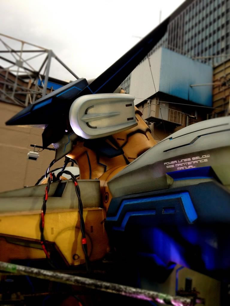 Une statue de Jehuty dans les rues de Tokyo