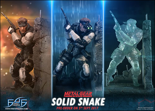 First4Figures dvoile une nouvelle statuette dtaille et imposante de Solid Snake