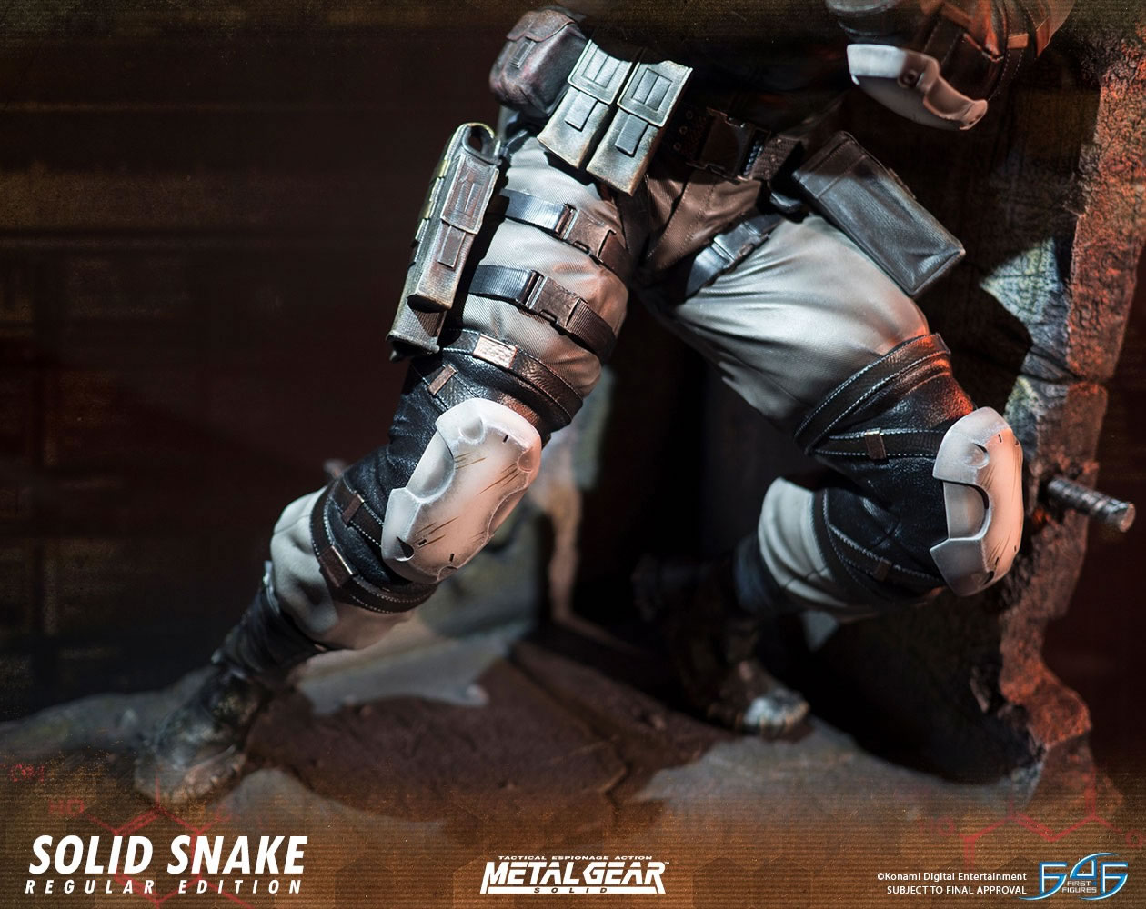 First4Figures dvoile une nouvelle statuette dtaille et imposante de Solid Snake