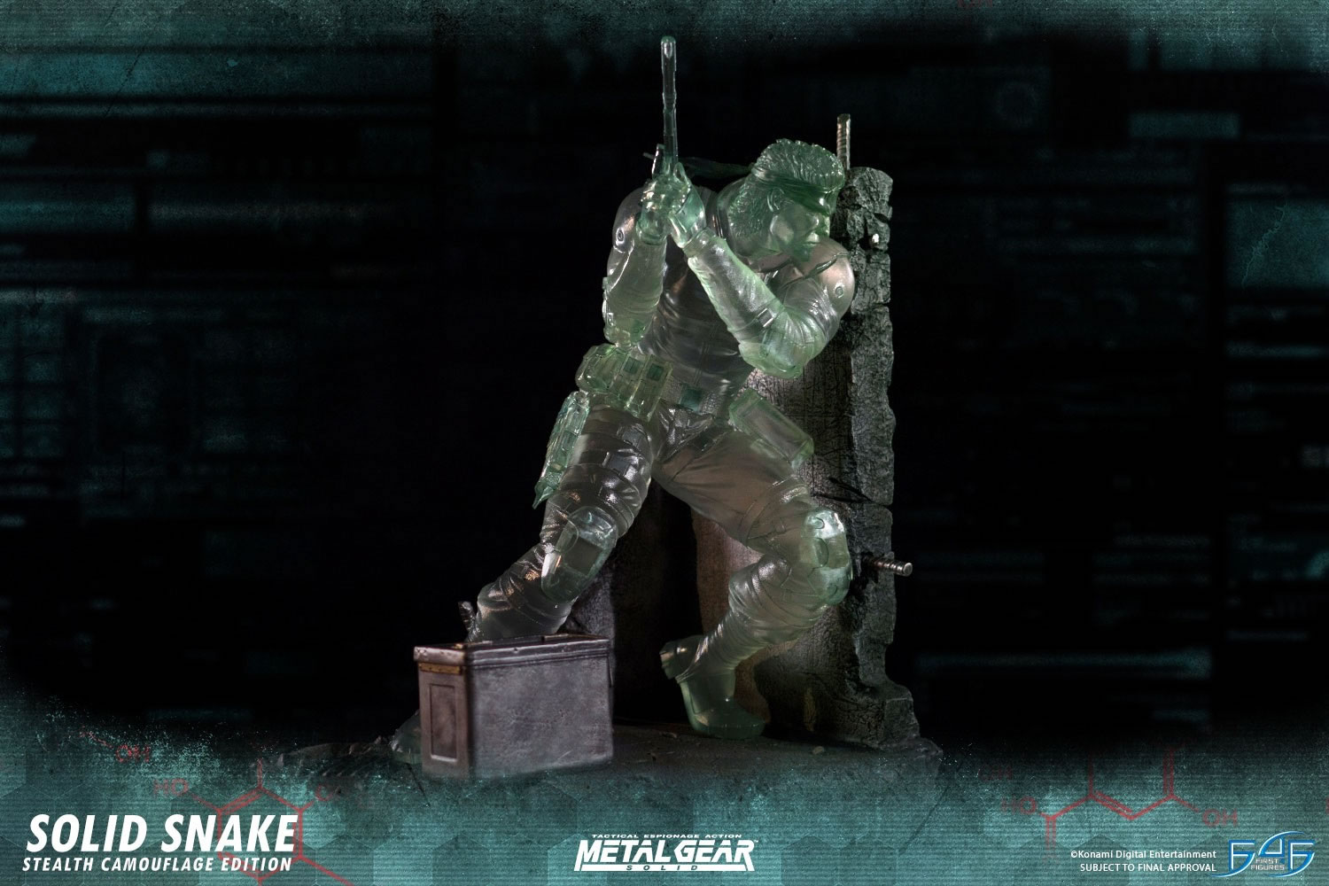 First4Figures dvoile une nouvelle statuette dtaille et imposante de Solid Snake