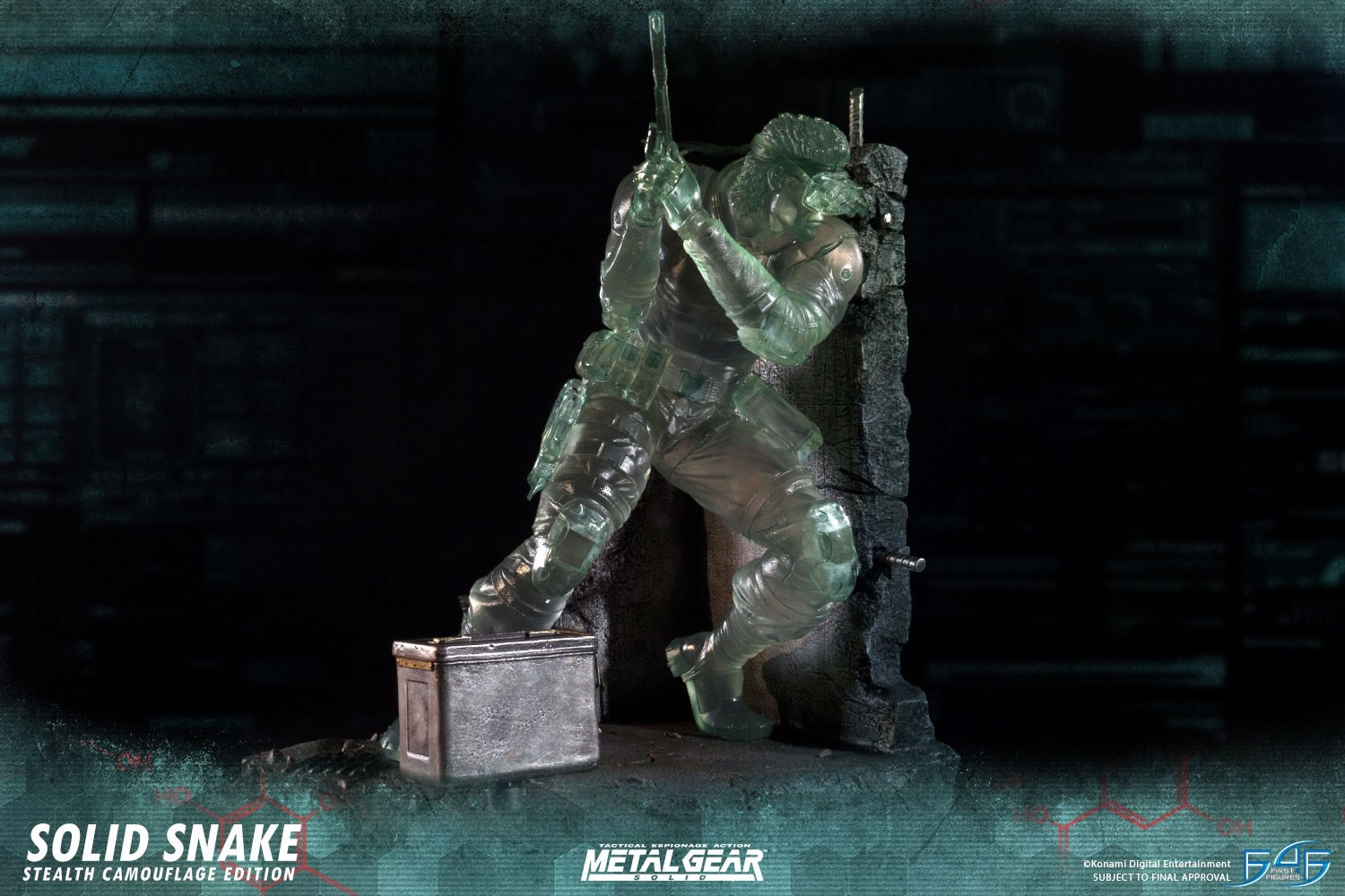 First4Figures dvoile une nouvelle statuette dtaille et imposante de Solid Snake