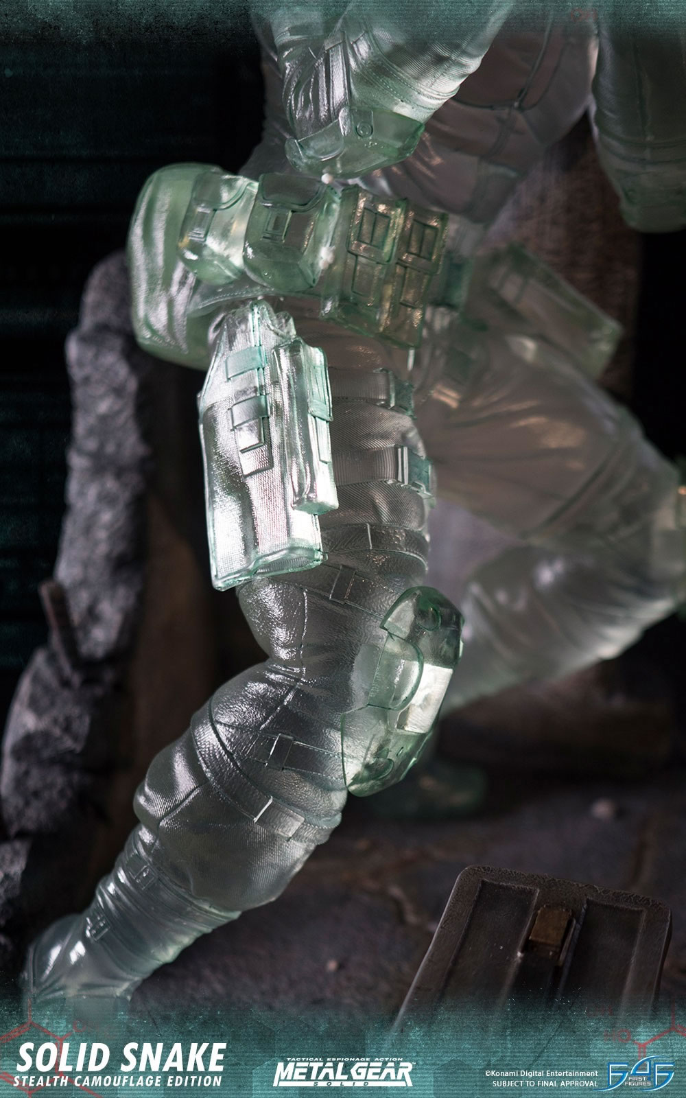 First4Figures dvoile une nouvelle statuette dtaille et imposante de Solid Snake