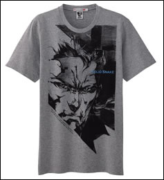 Coup de dpart pour Metal Gear  Uniqlo Paris