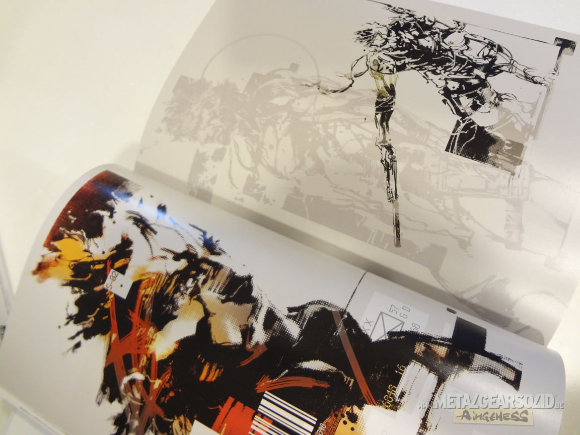 Photos de l'artbook The Art of Metal Gear Solid The Original Trilogy