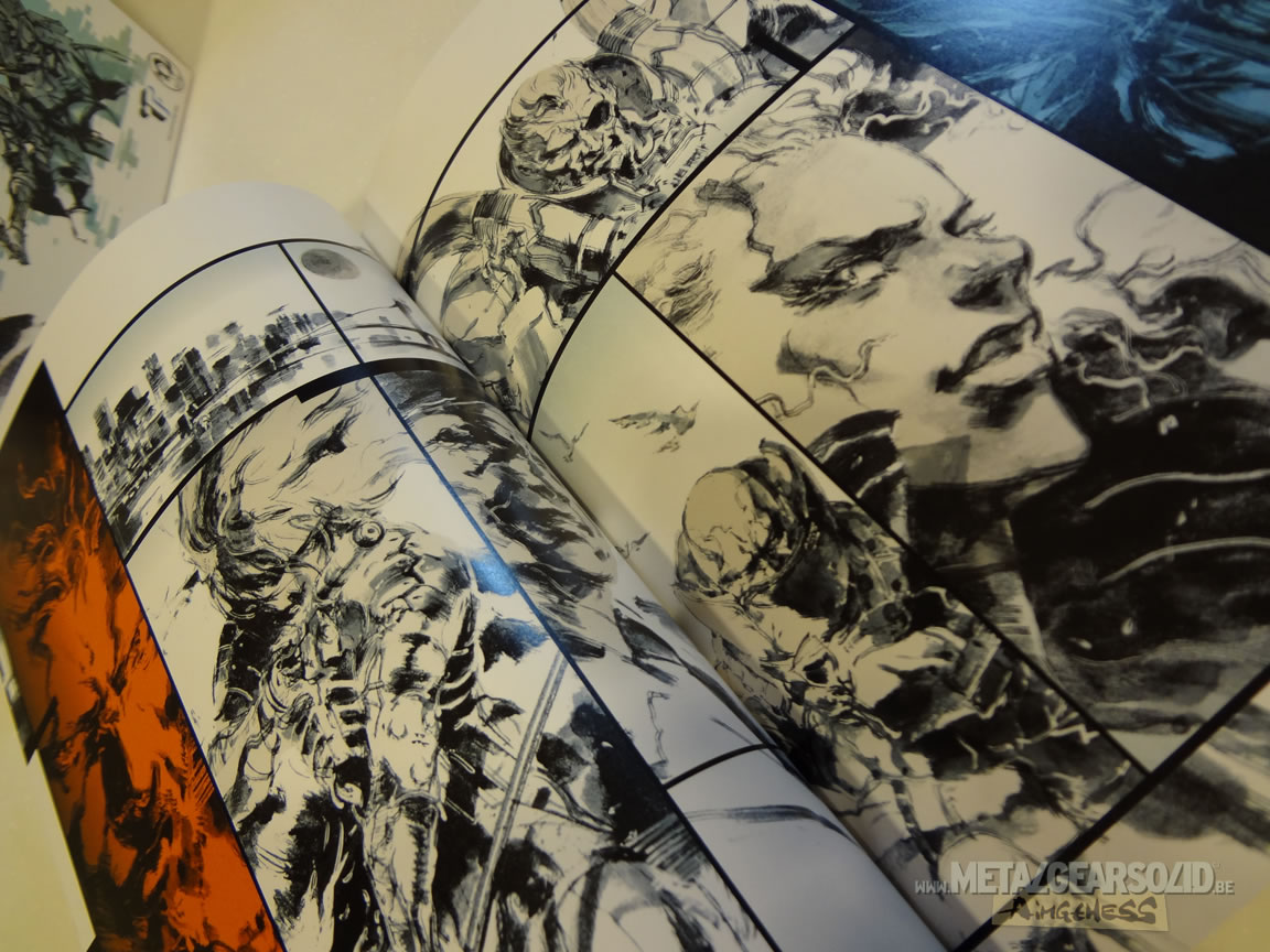 Photos de l'artbook The Art of Metal Gear Solid The Original Trilogy