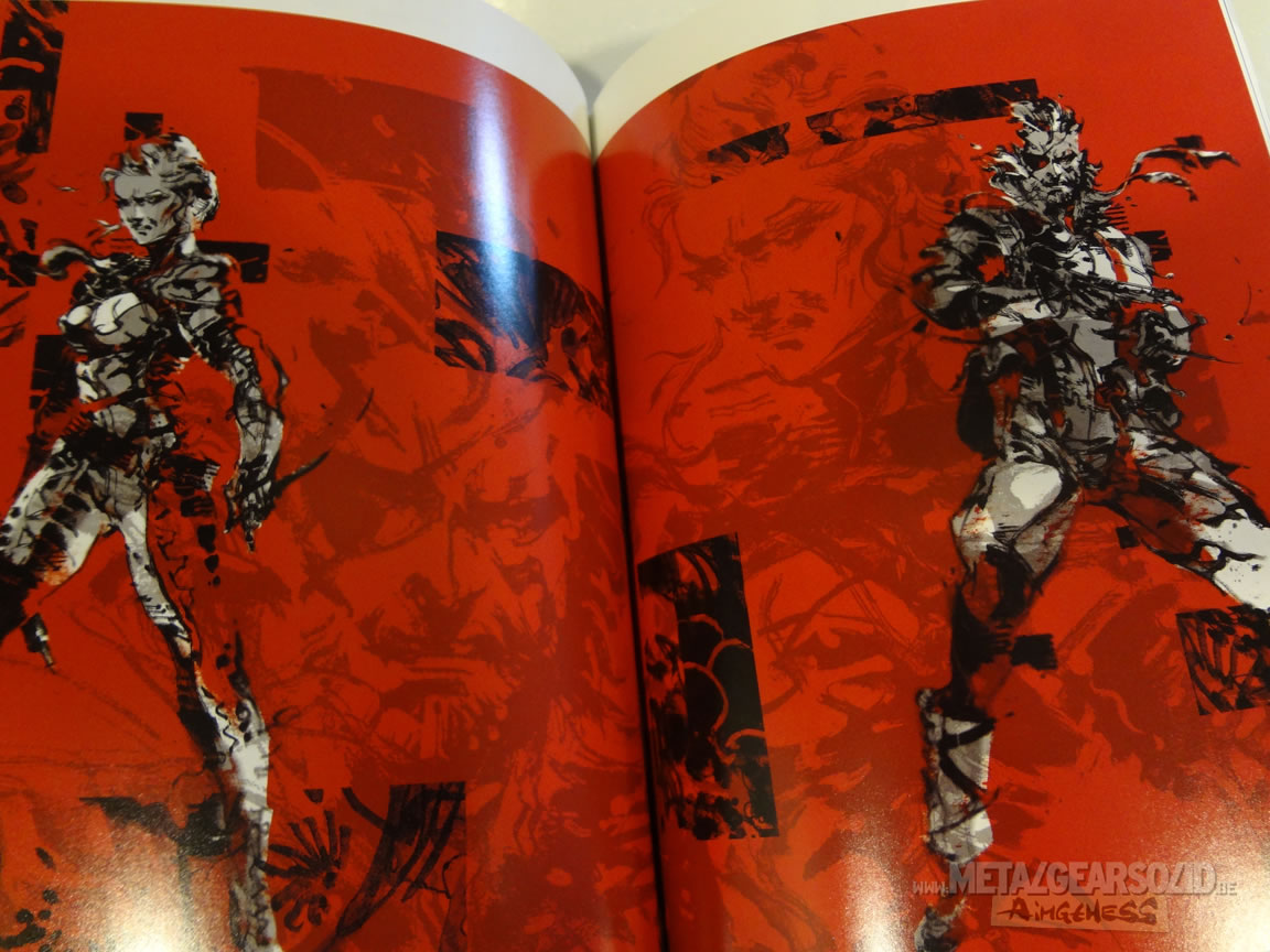 Photos de l'artbook The Art of Metal Gear Solid The Original Trilogy MGS 3