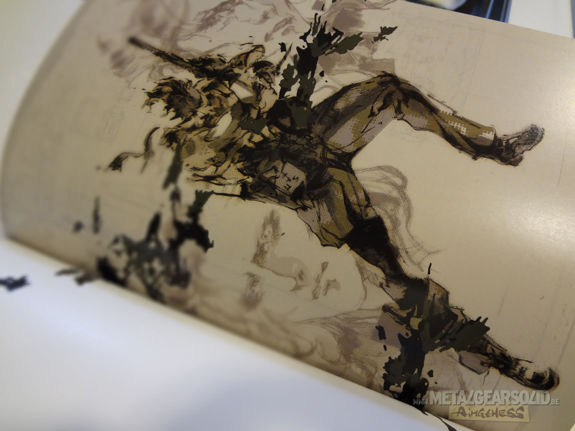 Photos de l'artbook The Art of Metal Gear Solid The Original Trilogy MGS 3