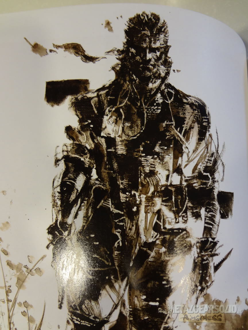 Photos de l'artbook The Art of Metal Gear Solid The Original Trilogy MGS 3