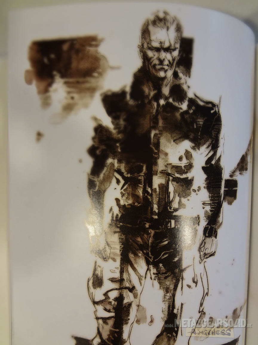 Photos de l'artbook The Art of Metal Gear Solid The Original Trilogy MGS 3