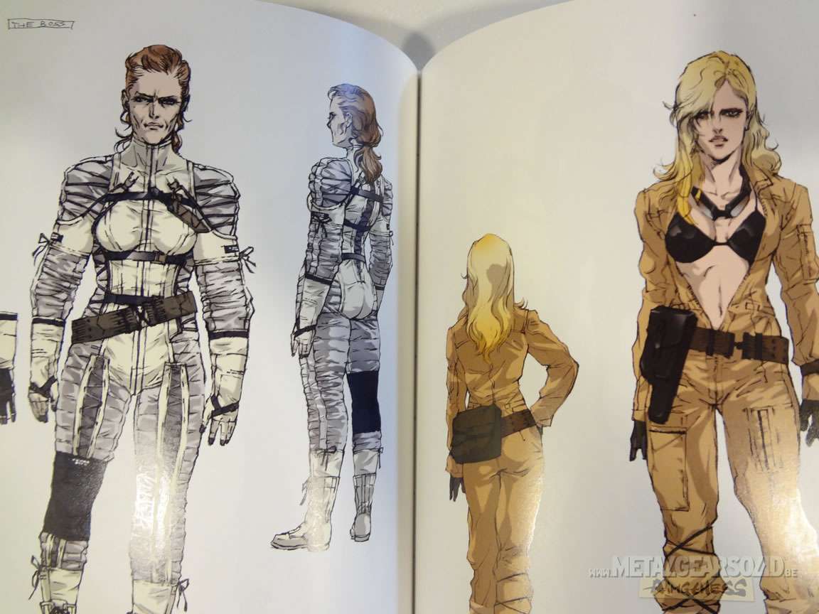 Photos de l'artbook The Art of Metal Gear Solid The Original Trilogy MGS 3