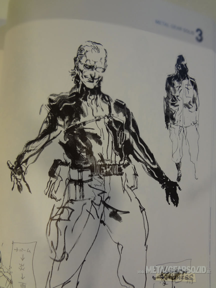 Photos de l'artbook The Art of Metal Gear Solid The Original Trilogy MGS 3