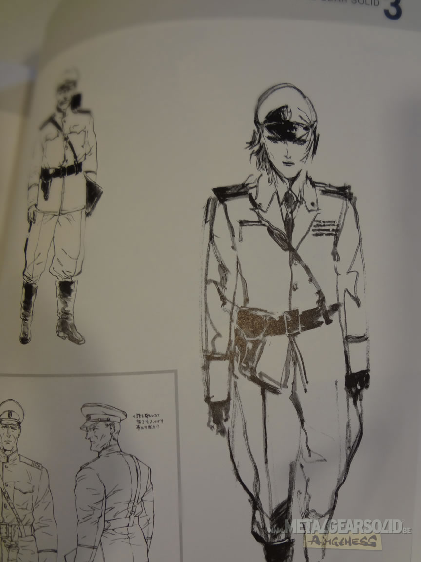 Photos de l'artbook The Art of Metal Gear Solid The Original Trilogy MGS 3