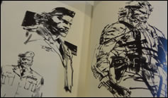 Photos de l'artbook The Art of Metal Gear Solid The Original Trilogy MGS 3