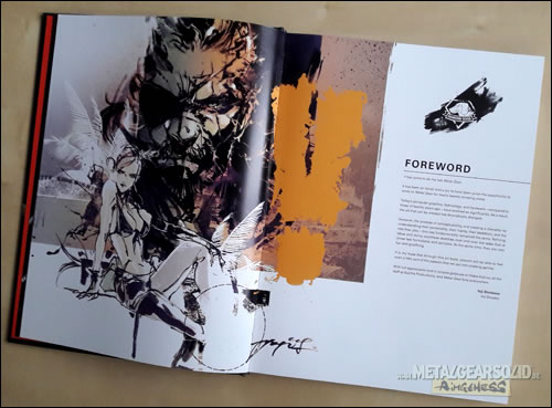 Gros plan sur l'artbook The Art of Metal Gear Solid V