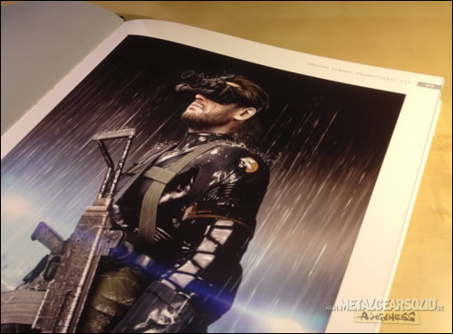 Gros plan sur l'artbook The Art of Metal Gear Solid V