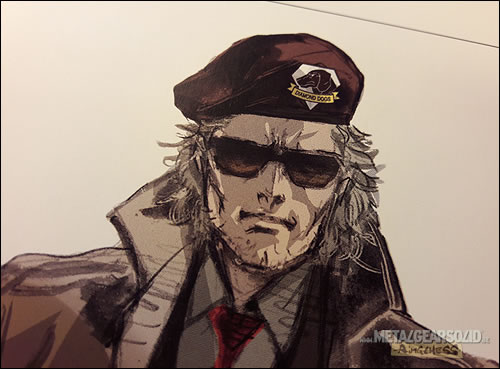 Gros plan sur l'artbook The Art of Metal Gear Solid V