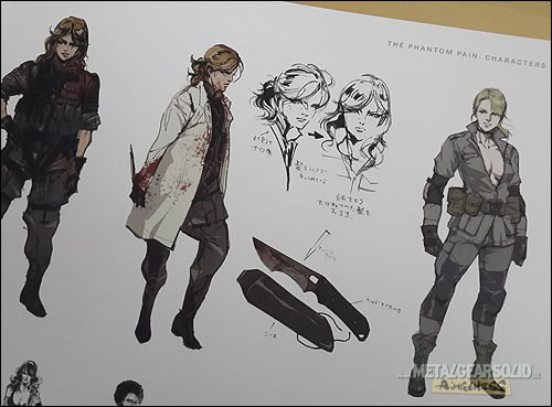 Gros plan sur l'artbook The Art of Metal Gear Solid V