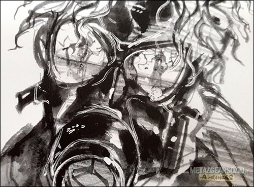 Gros plan sur l'artbook The Art of Metal Gear Solid V