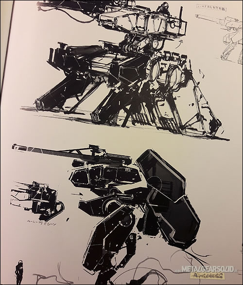 Gros plan sur l'artbook The Art of Metal Gear Solid V