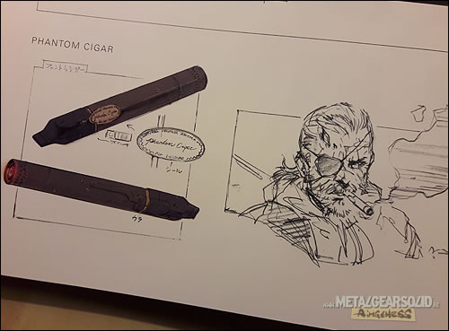 Gros plan sur l'artbook The Art of Metal Gear Solid V