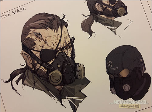 Gros plan sur l'artbook The Art of Metal Gear Solid V