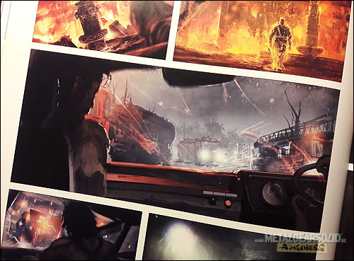 Gros plan sur l'artbook The Art of Metal Gear Solid V