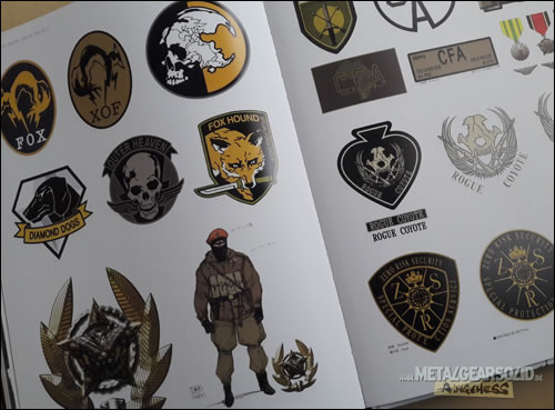 Gros plan sur l'artbook The Art of Metal Gear Solid V