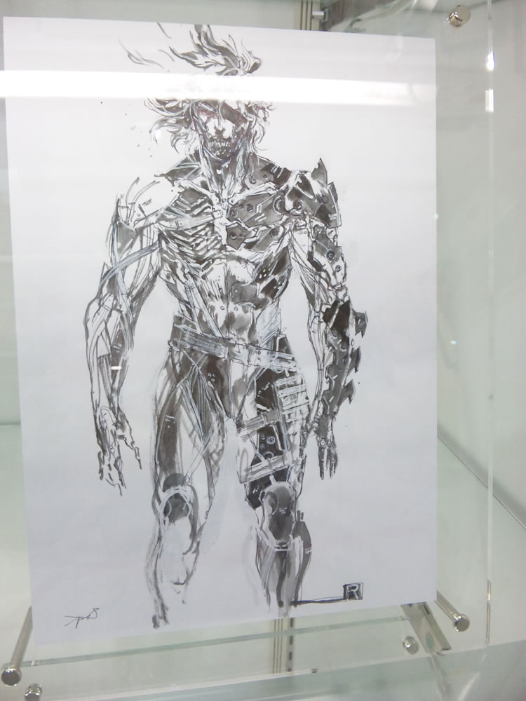 The Art of Yoji Shinkawa dessins et sculptures Kojima Productions