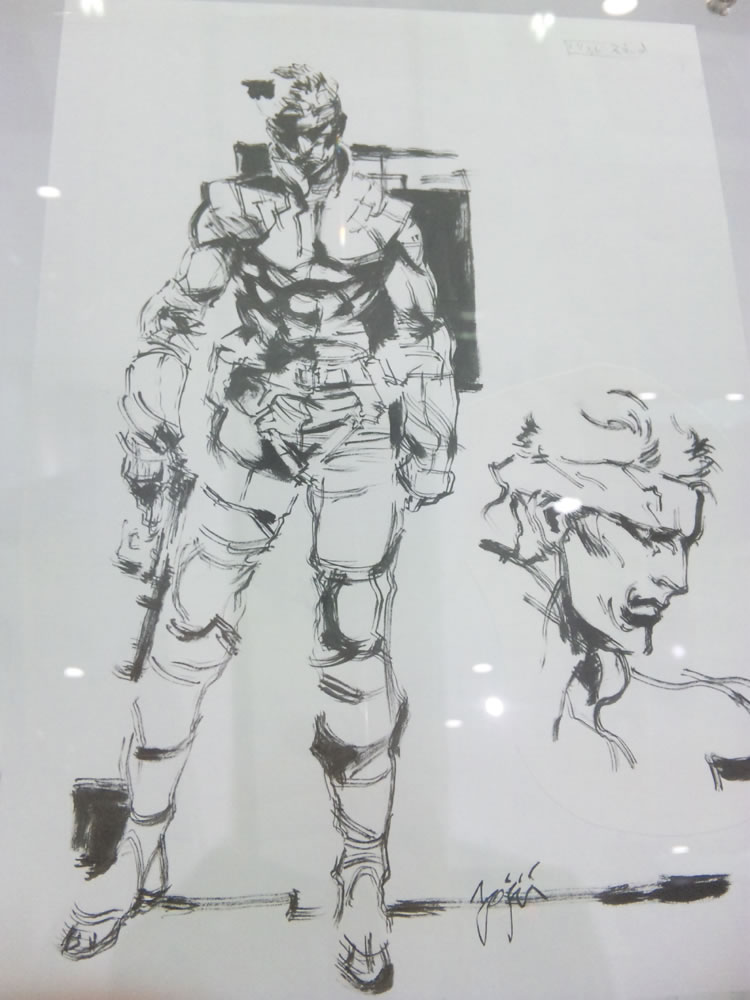 The Art of Yoji Shinkawa dessins et sculptures Kojima Productions