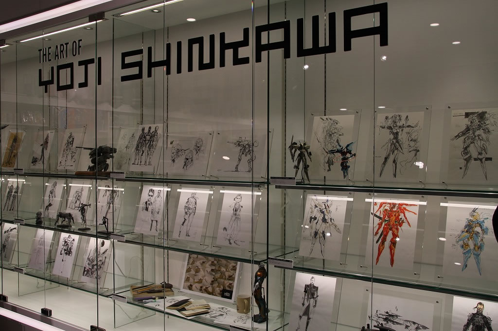 The Art of Yoji Shinkawa dessins et sculptures Kojima Productions