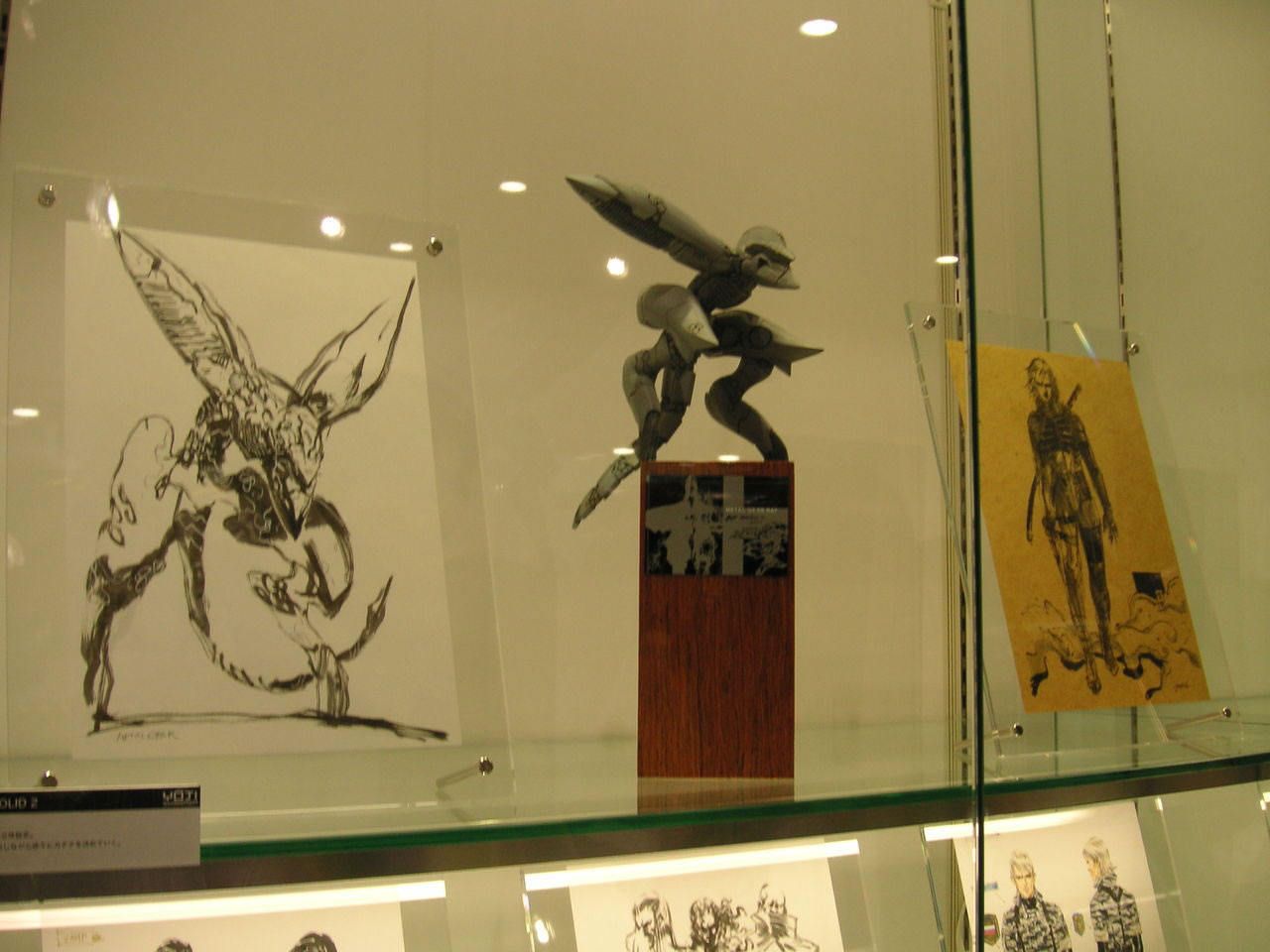 The Art of Yoji Shinkawa dessins et sculptures Kojima Productions