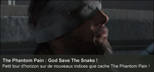 The Phantom Pain : God Save The Snake !