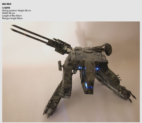 Photos  du Metal Gear Rex Threea