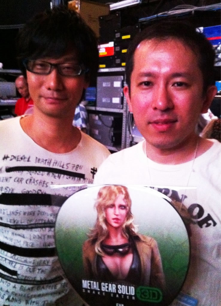 De linsolite chez Hideo Kojima au Tokyo Game Show 2011
