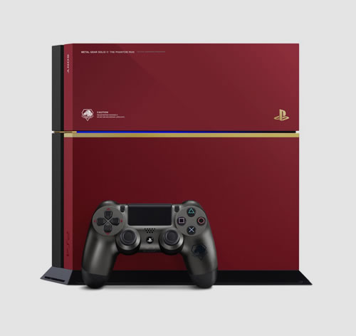 La PlayStation 4 aux couleurs de MGSV The Phantom Pain dbarque en Europe !