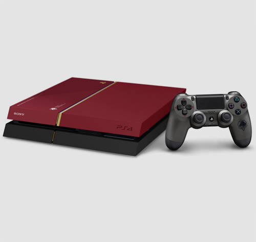 Une PlayStation 4 aux couleurs de Metal Gear Solid V : The Phantom Pain