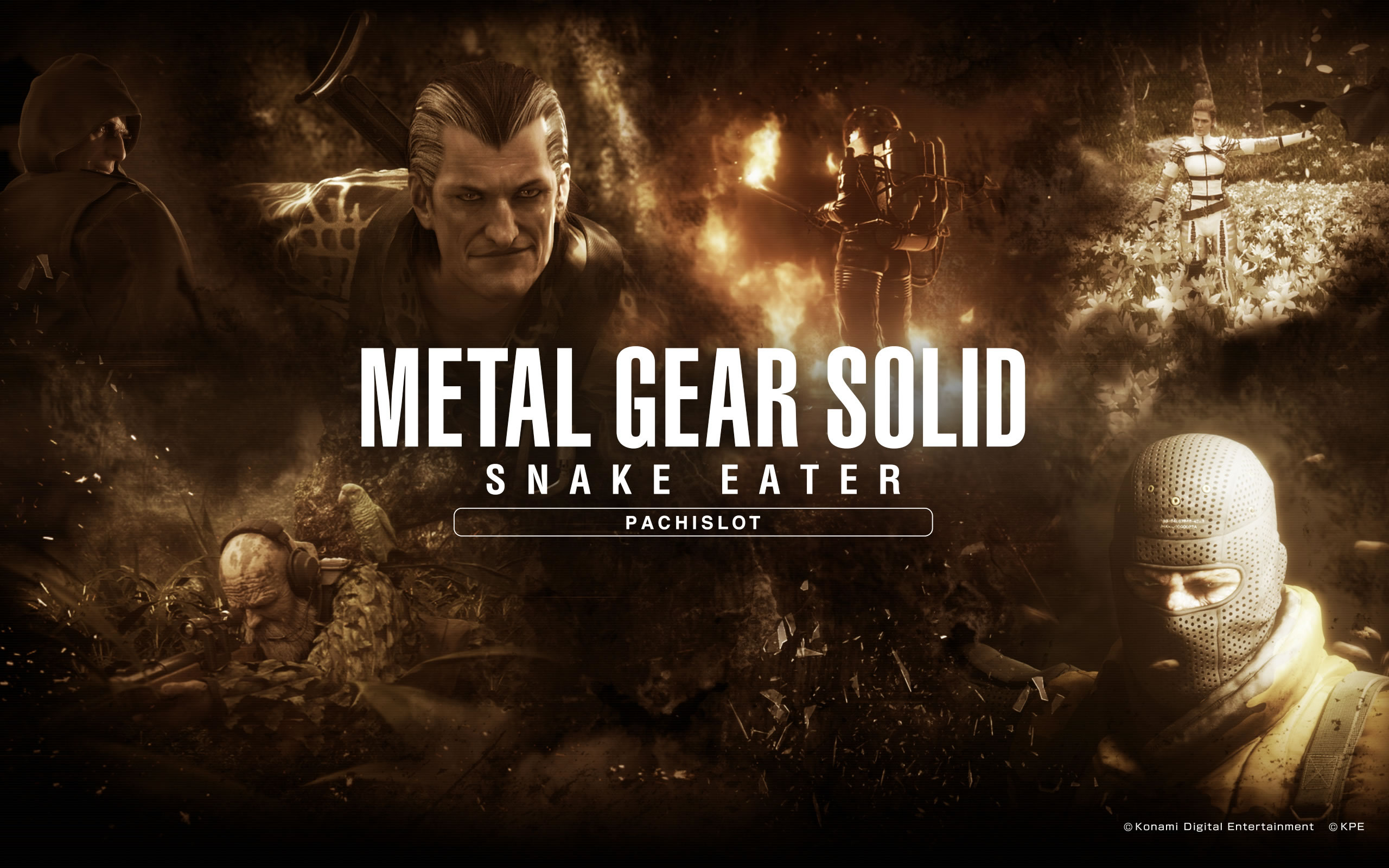 Des fonds d'cran pour Metal Gear Solid 3 version Pachinko