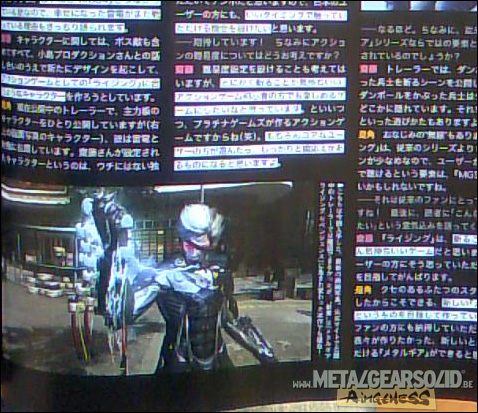 Nouvelles images pour Metal Gear Rising Revengeance Famitsu