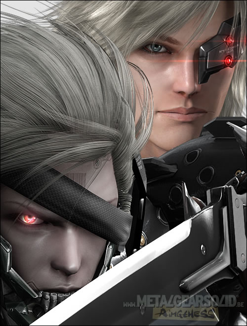 Metal Gear Rising Revengeance White et Black Raiden