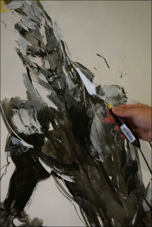 Yoji Shinkawa peint un Snake britannique