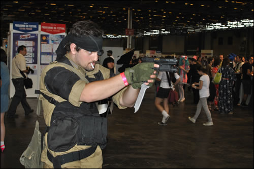 Cosplay Snake Metal Gear Solid Japan Expo 2011