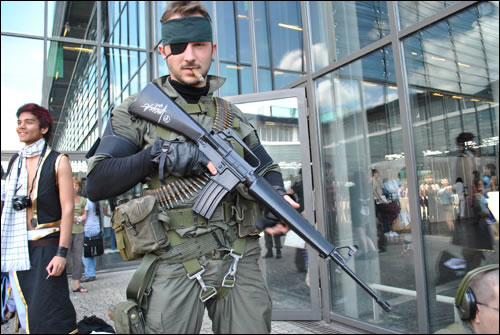 Cosplay Snake Metal Gear Solid Japan Expo 2011