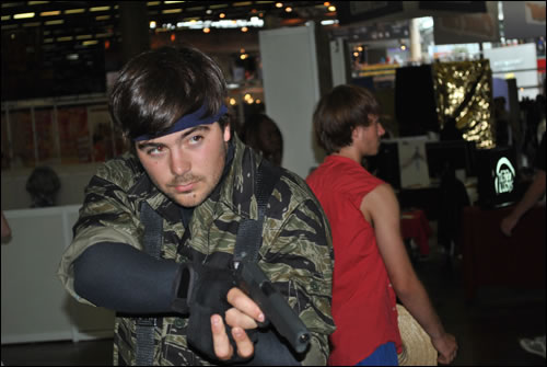 Cosplay Snake Metal Gear Solid Japan Expo 2011