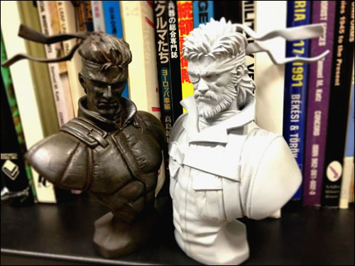 Heavy Gauge Solid Snake et Big Boss