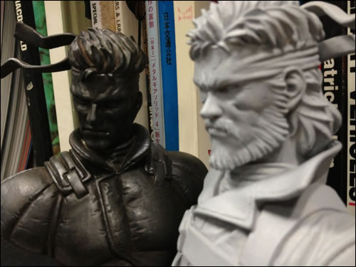 Heavy Gauge Solid Snake et Big Boss