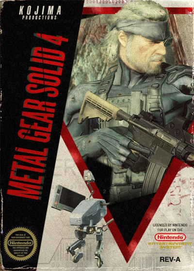 Metal Gear Solid 4 sur NES Metal Gear Solid 4 sur NES