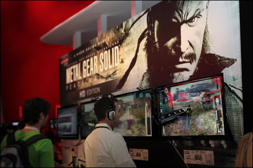 Stand de Konami à l'E3 2011 Stand de Konami à l'E3 2011