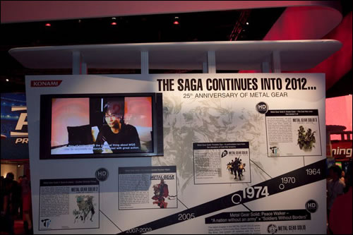 Stand de Konami à l'E3 2011 Stand de Konami à l'E3 2011