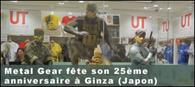 Dossier - Metal Gear fte son 25e anniversaire  Ginza